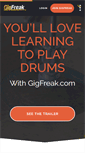 Mobile Screenshot of gigfreak.com